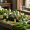 Mini Easter Carrots Decorations, 60Pcs Fake Carrot Decor Set 3 Styles, Realistic Resin Carrots for DIY Crafts Indoor Home Table Kitchen Display Decor Easter Props